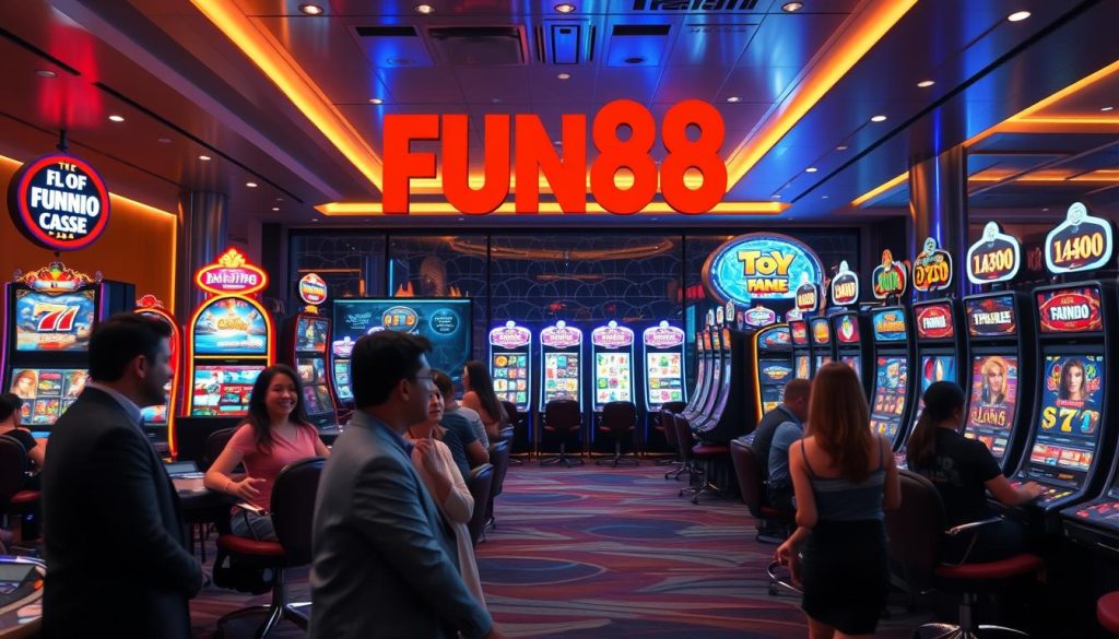 live casino และเกมสล็อตออนไลน์ FUN88