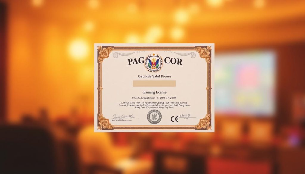 ใบอนุญาตพนัน PAGCOR